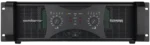 Sound Barrier PCS4000 two-channel 3400W analog power amplifier front view with controls and indicators