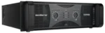 Sound Barrier PCS6000 two-channel power amplifier rear panel showing XLR inputs and speaker outputs