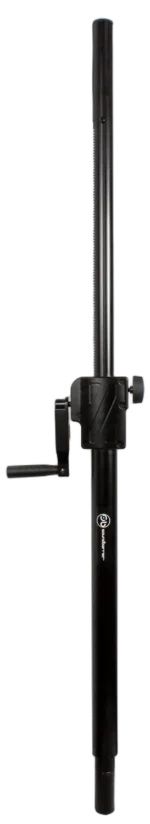 Sound Barrier PM2035 crank operated sub pole with M20 adapter mechanism and adjustment controls