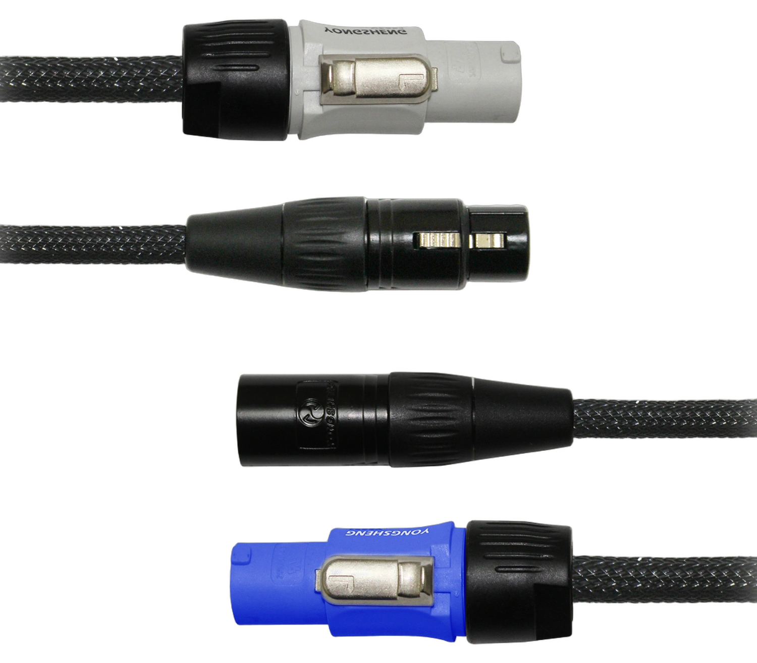Sound Barrier PPS1 Siamese Twin PowerCON Audio Cable Sound Barrier PPS1 Siamese Twin PowerCON to PowerCON audio cable with dual connectors