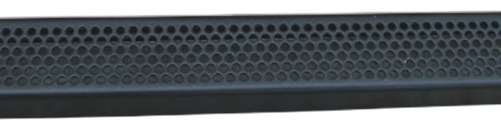Sound Barrier SB1USP perforated steel security rack panel with ventilation holes and mounting hardware