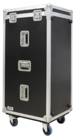 Sound Barrier SB20MSC large microphone stand case showing interior compartments and storage capacity