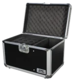 Sound Barrier SB2UB 2U road case rear panel showing cable management and mounting hardware