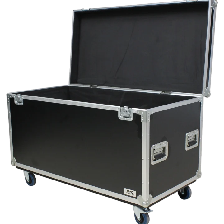 Sound Barrier SB6CBMRR large universal storage road case with cable packer compartment front view