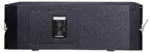 Sound Barrier SBLA12FF 12-inch passive three-way line array module showing internal speaker components and crossover detail