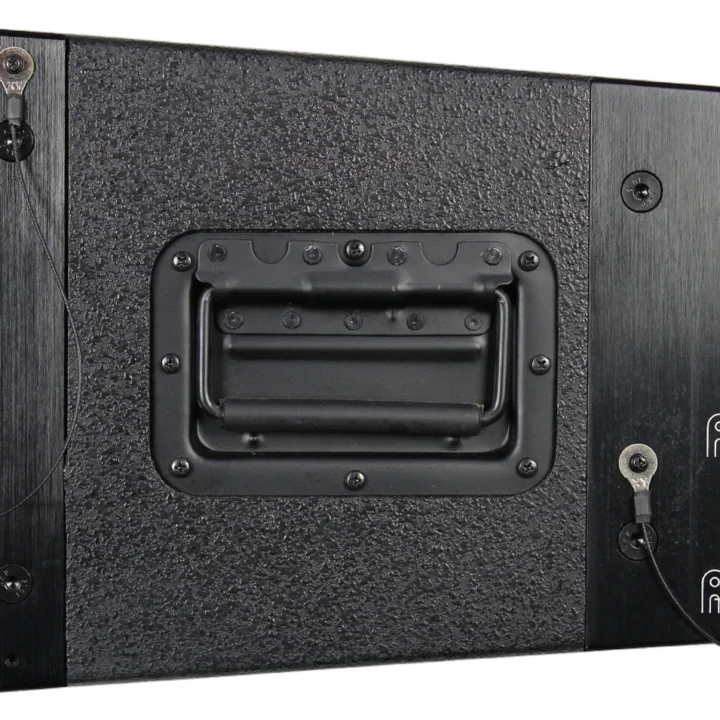 Sound Barrier SBLA8 passive three-way line array module with 8-inch woofer and integrated rigging hardware