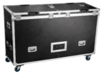 Sound Barrier SBTVLIFT75 ATA road case with lift mechanism for LED LCD TV monitor transport and protection