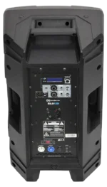 Sound Barrier SiLO12D 12-inch active full-range loudspeaker positioned in professional venue application with wireless DSP controls