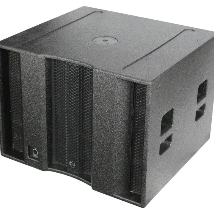 Sound Barrier SWX118 high-output 18 inch passive subwoofer with front-facing woofer and cabinet