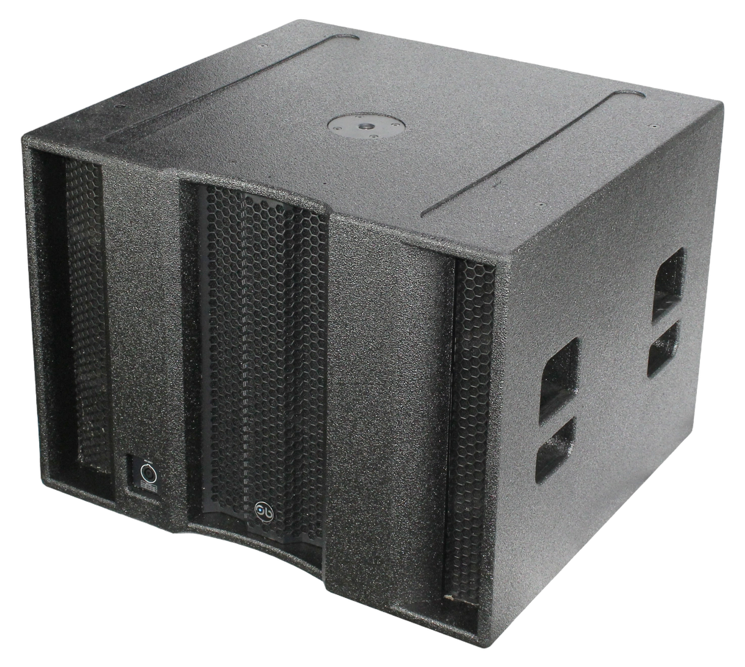 Sound Barrier SWX118 18 Inch Passive Subwoofer Front Sound Barrier SWX118 high-output 18 inch passive subwoofer with front-facing woofer and cabinet