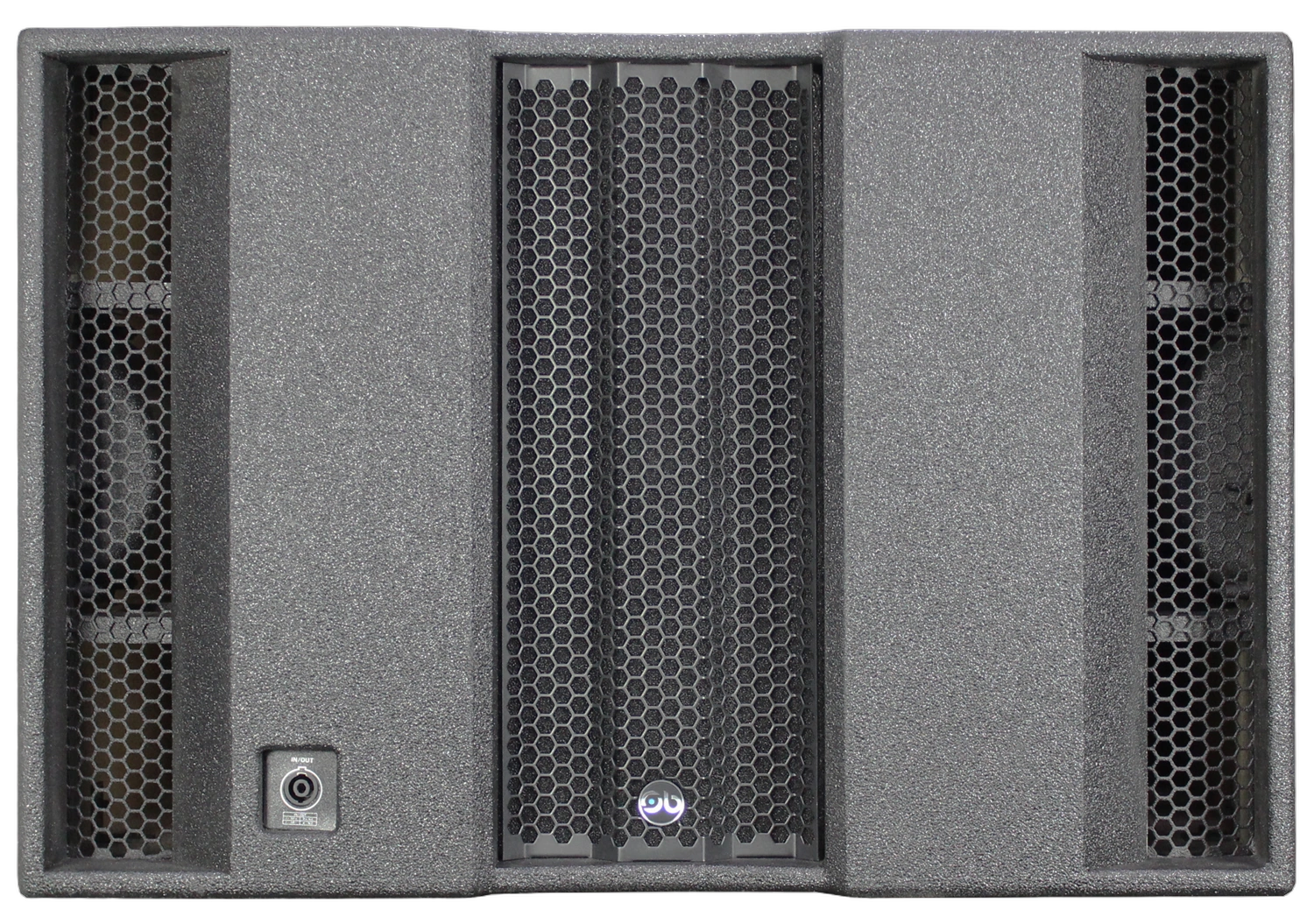 Sound Barrier SWX121 21 Inch Passive Subwoofer Detail Sound Barrier SWX121 single 21-inch passive subwoofer driver and port detail view