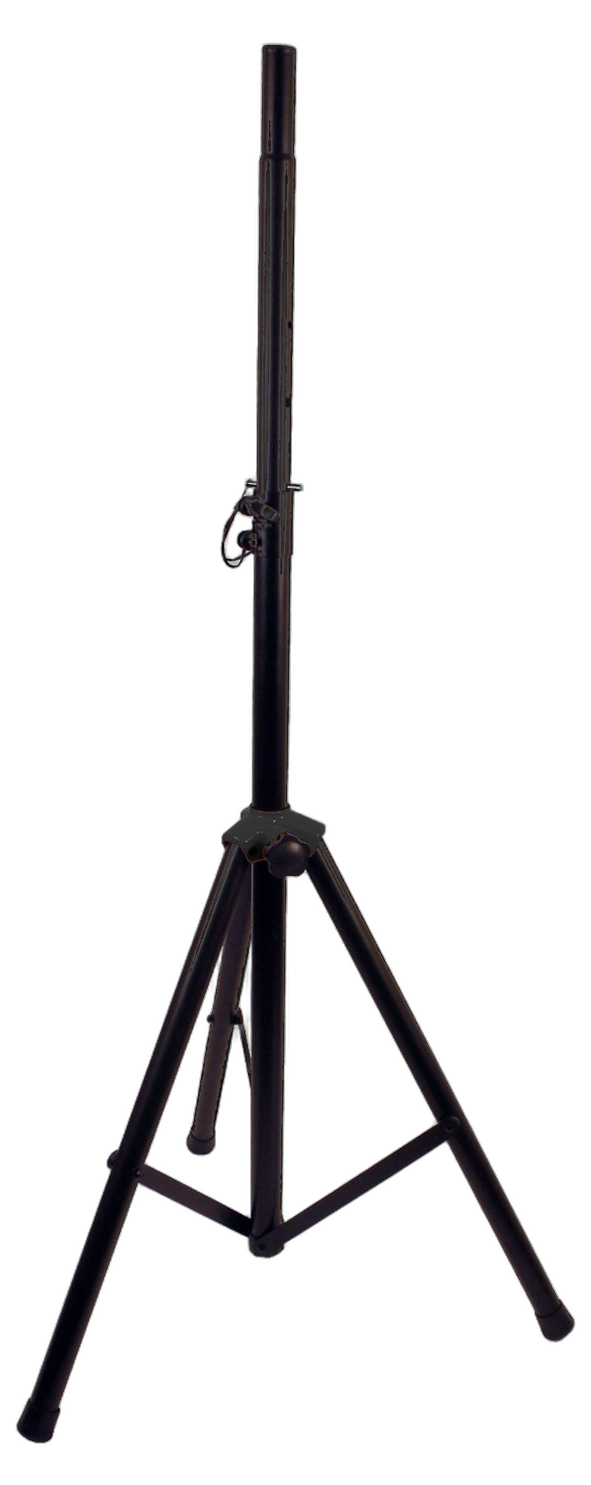 Sound Barrier TSSS200 Heavy-Duty Loudspeaker Stand Front View Sound Barrier TSSS200 heavy-duty loudspeaker stand with adjustable height and stable base construction