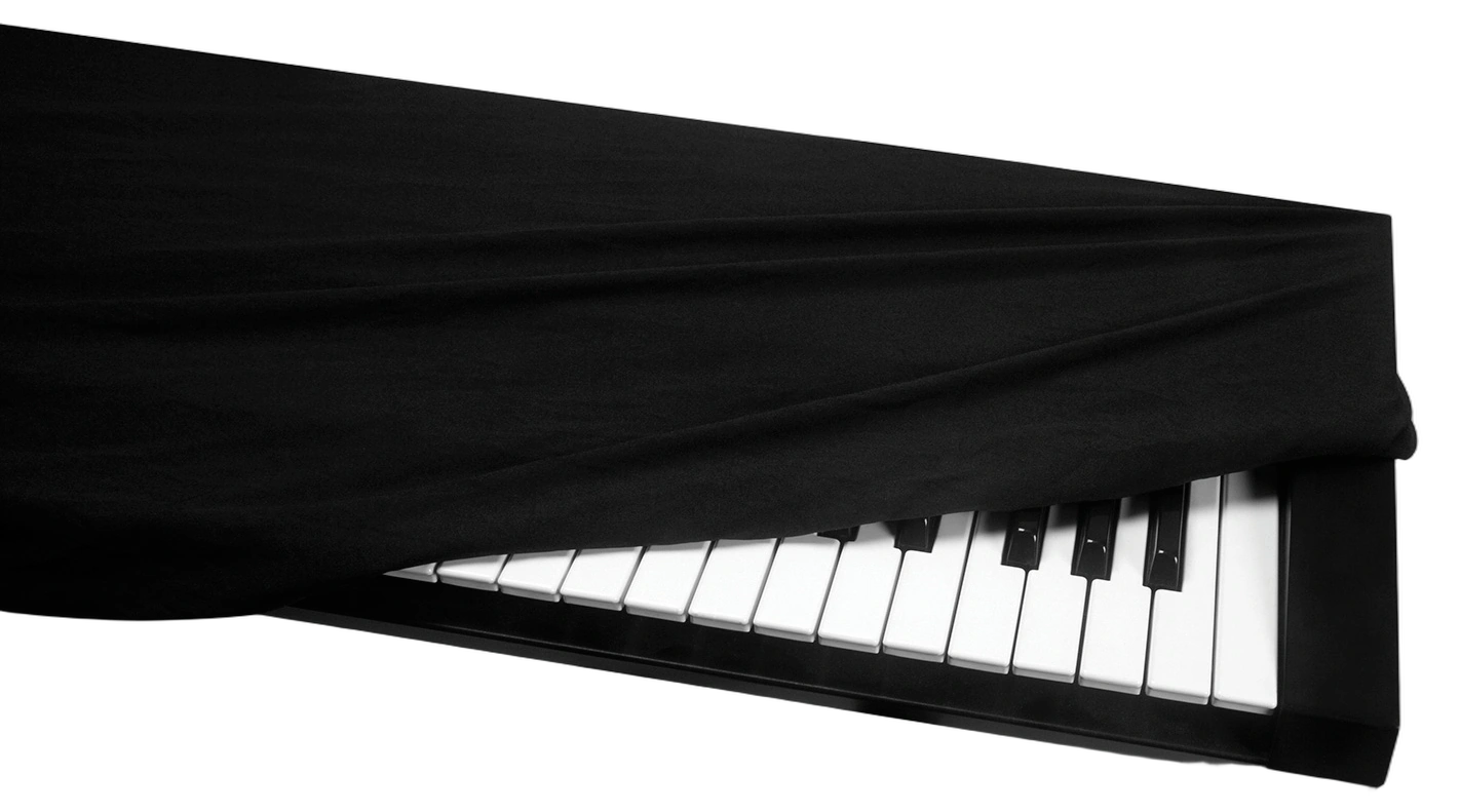 Hosa KBC-176 Keyboard Cover 61-76 key Black — main product view Hosa Hosa KBC-176 Keyboard Cover 61-76 key Black professional audio main product view