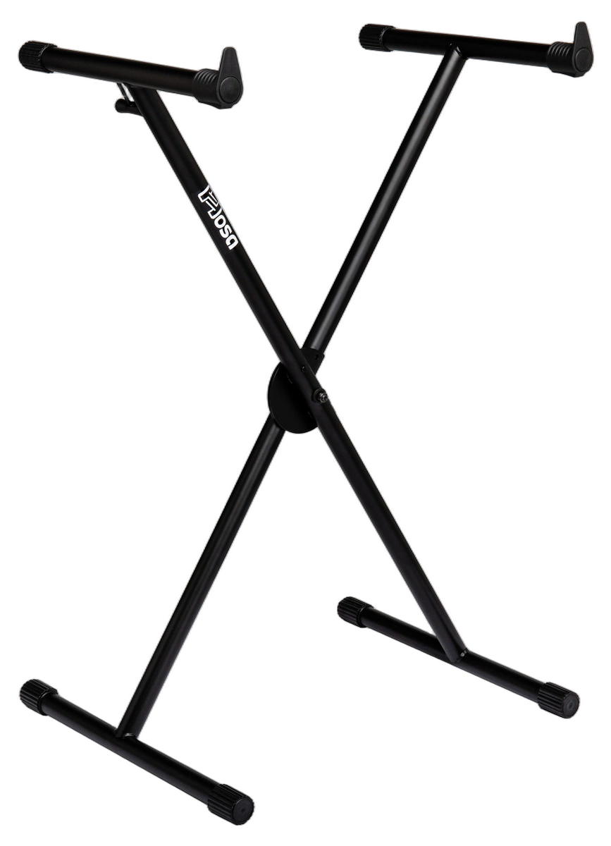 Hosa KBT-502 Keyboard Stand Single-X — main product view Hosa Hosa KBT-502 Keyboard Stand Single-X professional audio main product view