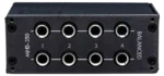 Hosa Hosa MHB-350 Patch Bay Module 8-point 1/4 in TRS to Same professional audio application shot