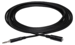Hosa Hosa MHE-105 Headphone Extension Cable 3.5mm TRS to 3.5mm TRS - 5ft professional audio main product view