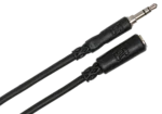 Hosa Hosa MHE-105 Headphone Extension Cable 3.5mm TRS to 3.5mm TRS - 5ft professional audio secondary view