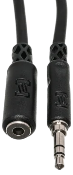Hosa Hosa MHE-105 Headphone Extension Cable 3.5mm TRS to 3.5mm TRS - 5ft professional audio feature highlight