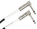Hosa CPE-106 6-inch guitar patch cable with right-angle connectors featured