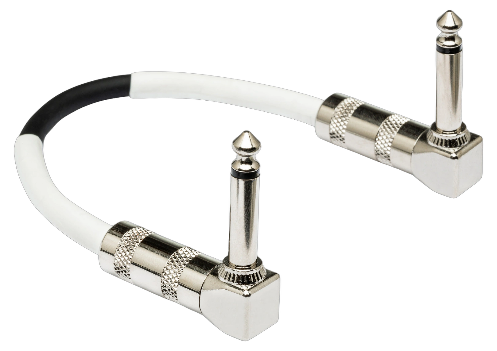 Hosa CPE-411 Guitar Patch Cable Right-Angle Connectors Hosa CPE-411 guitar patch cable with right-angle connectors on both ends, professional audio cable