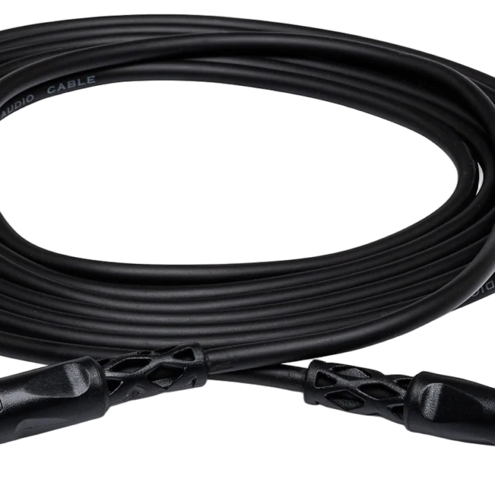 Hosa CPP-103 unbalanced interconnect cable with 1/4 inch TS connectors, 3 foot length