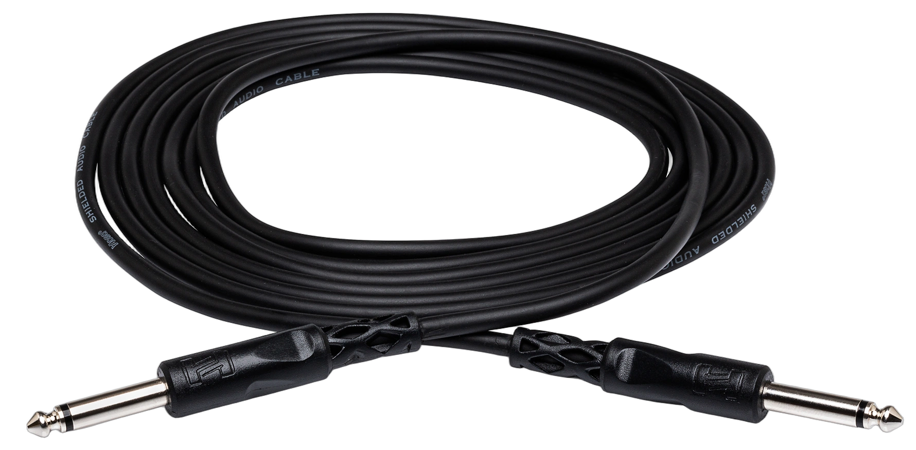 Hosa CPP-105 Unbalanced Interconnect Cable 5ft Hosa CPP-105 unbalanced interconnect cable with 1/4 inch TS connectors, 5 foot length
