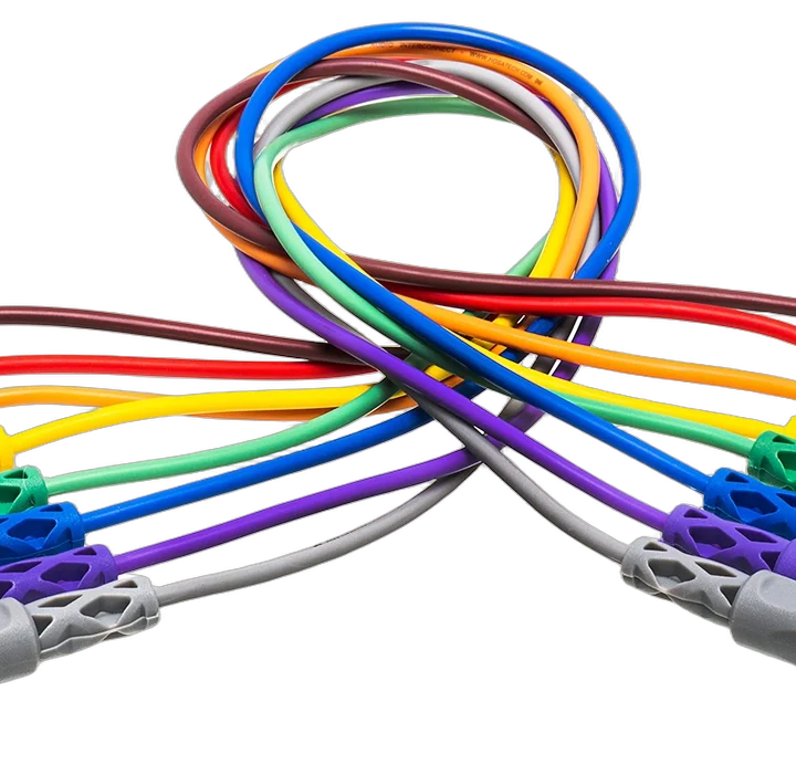 Hosa CPP-845 unbalanced patch cables with 1/4 inch TS connectors, 1.5 foot length