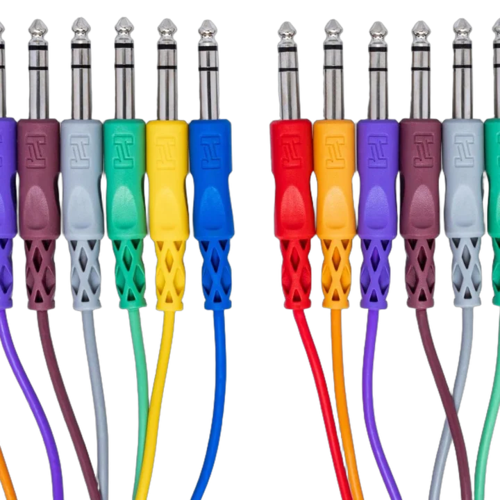 Hosa CSS-805 balanced snake cable showing connector detail and cable construction