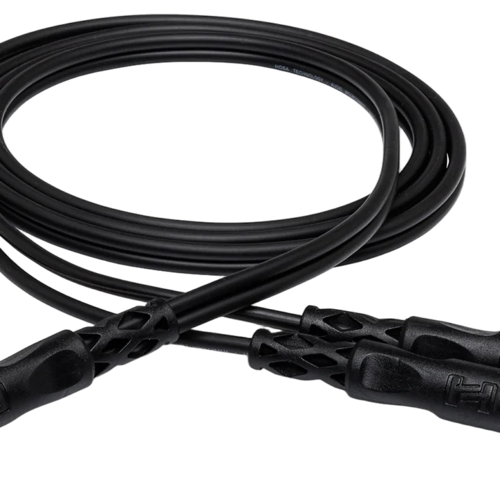 Hosa CYP-103 Y cable with single 1/4 inch TS input and dual 1/4 inch TS outputs, 3 foot length