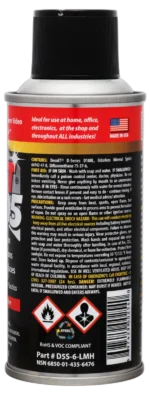 Hosa D5S-6 CAIG DeoxIT contact cleaner spray being applied to audio connector