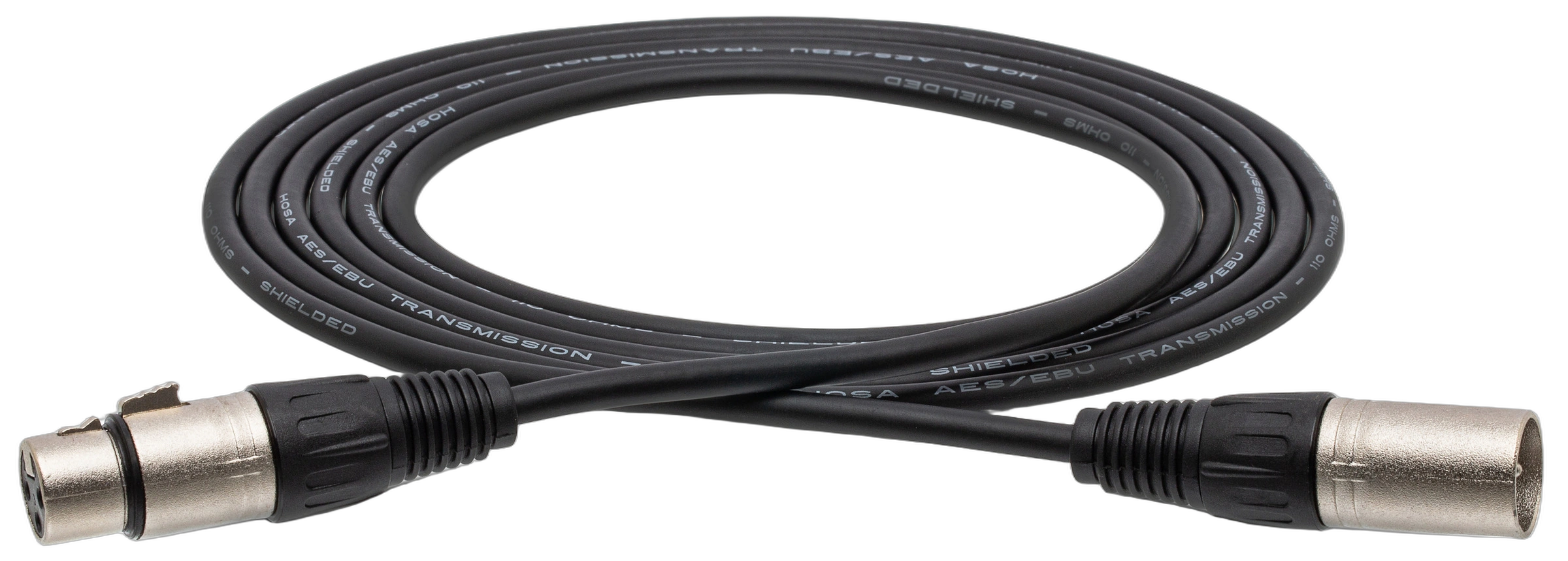 Hosa EBU-020 AES/EBU Digital Audio Cable 20ft Hosa EBU-020 AES/EBU digital audio cable with XLR connectors, 20 feet length