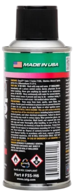 Hosa F5S-H6 DeoxIT FaderLube 5% spray being applied to audio equipment fader