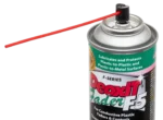 Hosa F5S-H6 CAIG DeoxIT FaderLube 5% spray bottle shown from side angle with label visible