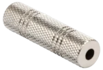 Hosa GMM-303 3.5mm TRS to TRS coupler adapter connector front view