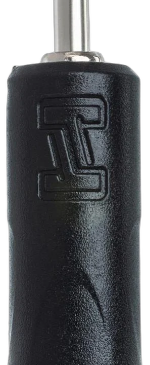 Hosa GMP-112 quarter-inch TRS to 3.5mm TRS adapter connected between professional audio equipment