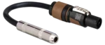 Hosa GSK-116 speaker adapter cable with 1/4 inch TS and Neutrik speakON connectors