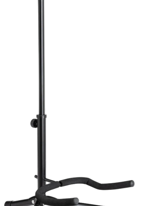 Hosa GST-437 traditional-style guitar stand with A-frame design and padded supports