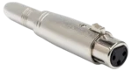 Hosa GXJ-183 adapter with 1/4 inch TRS connector and XLR female output jack