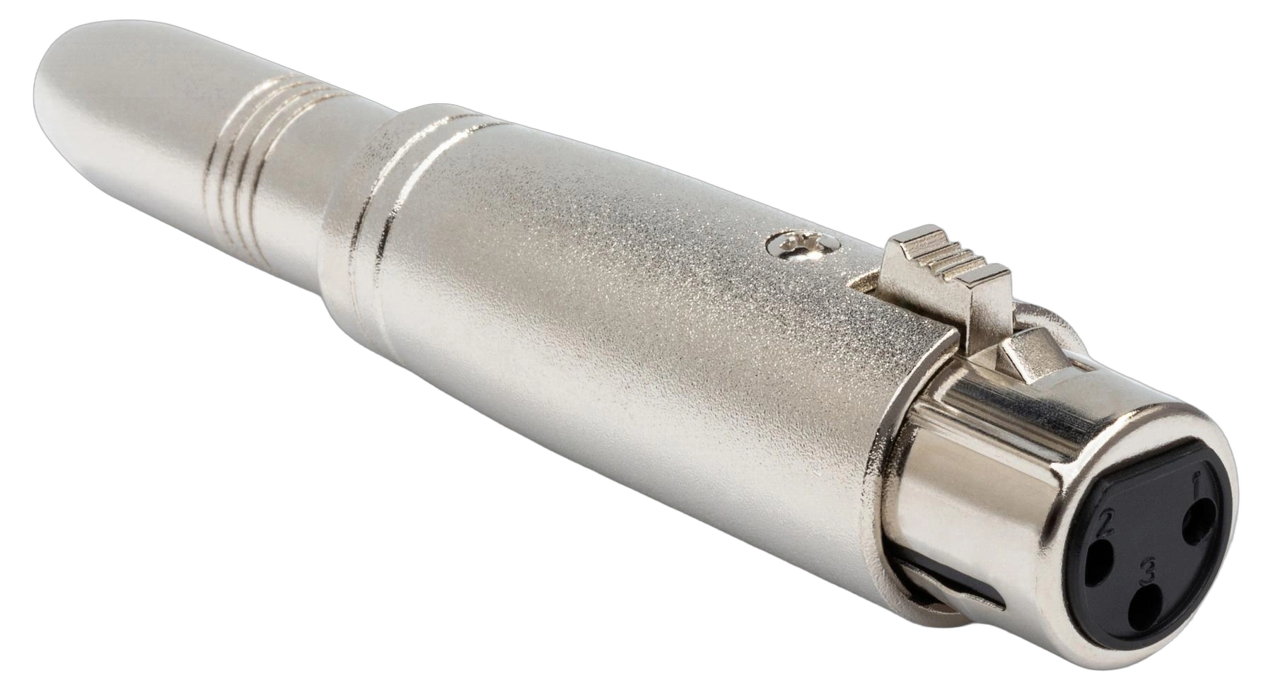 Hosa GXJ-183 1/4 TRS to XLR Female Adapter Hosa GXJ-183 adapter with 1/4 inch TRS connector and XLR female output jack