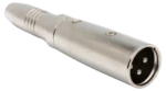 Hosa GXJ-235 audio adapter with 1/4 inch TRS jack and XLR male connector