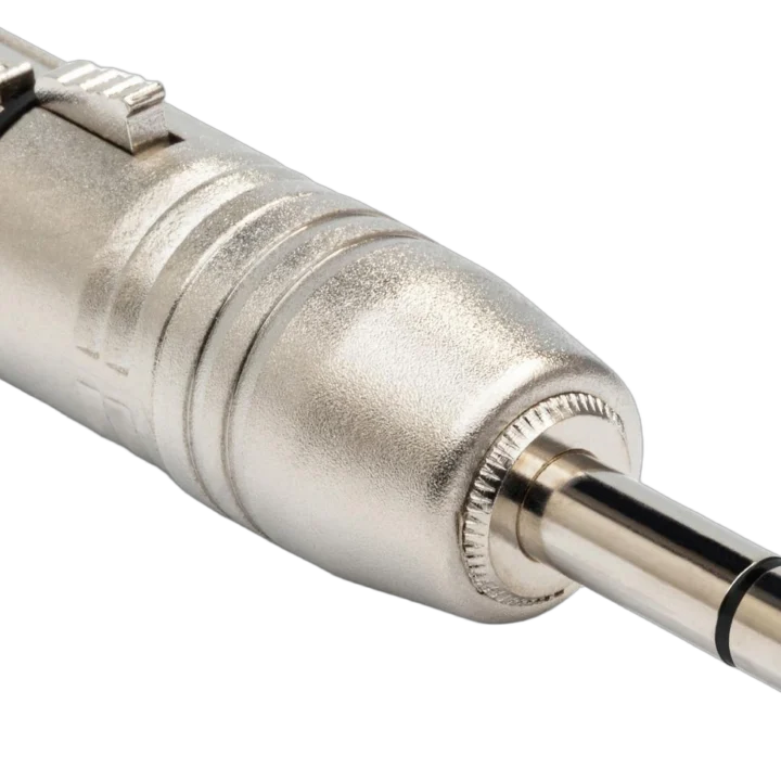 Hosa GXP-143 adapter with XLR female connector and 1/4 inch TRS jack