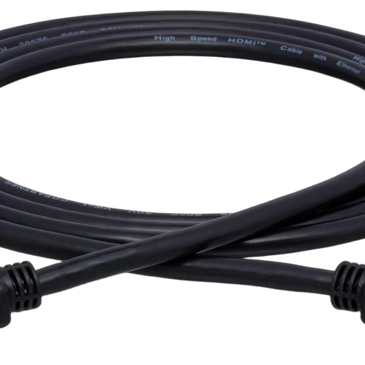 Hosa HDMA-406 high speed HDMI cable with ethernet connectors, 6 feet length