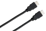 Hosa HDMA-410 high-speed HDMI cable with ethernet showing gold-plated connector ends