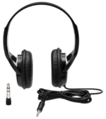 Hosa HDS-100 closed-design supra-aural stereo headphones showcasing key features and build quality