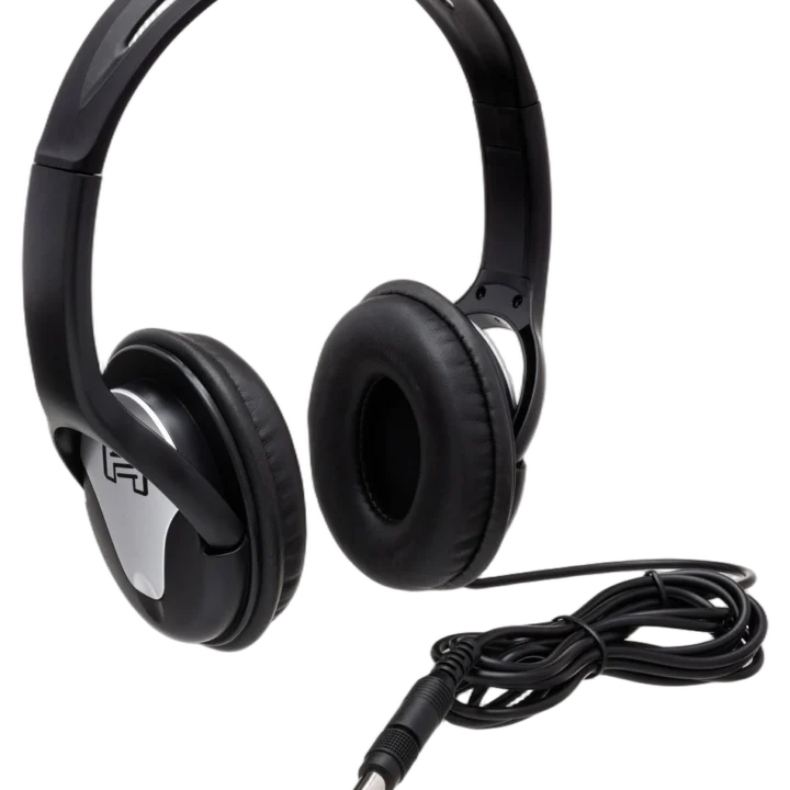 Hosa HDS-100 closed-back supra-aural stereo headphones with padded ear cups and adjustable headband