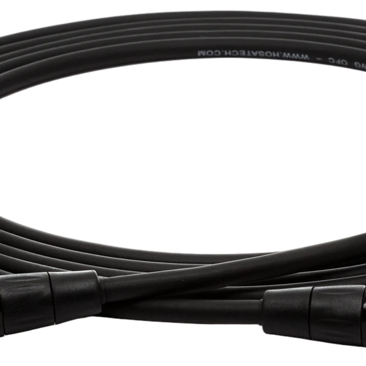 Hosa HGTR-010 professional guitar cable with Neutrik Rean connectors, 10 feet length