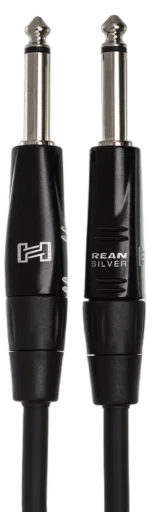 Hosa HGTR-015 professional guitar cable with Neutrik Rean connectors and 15-foot length