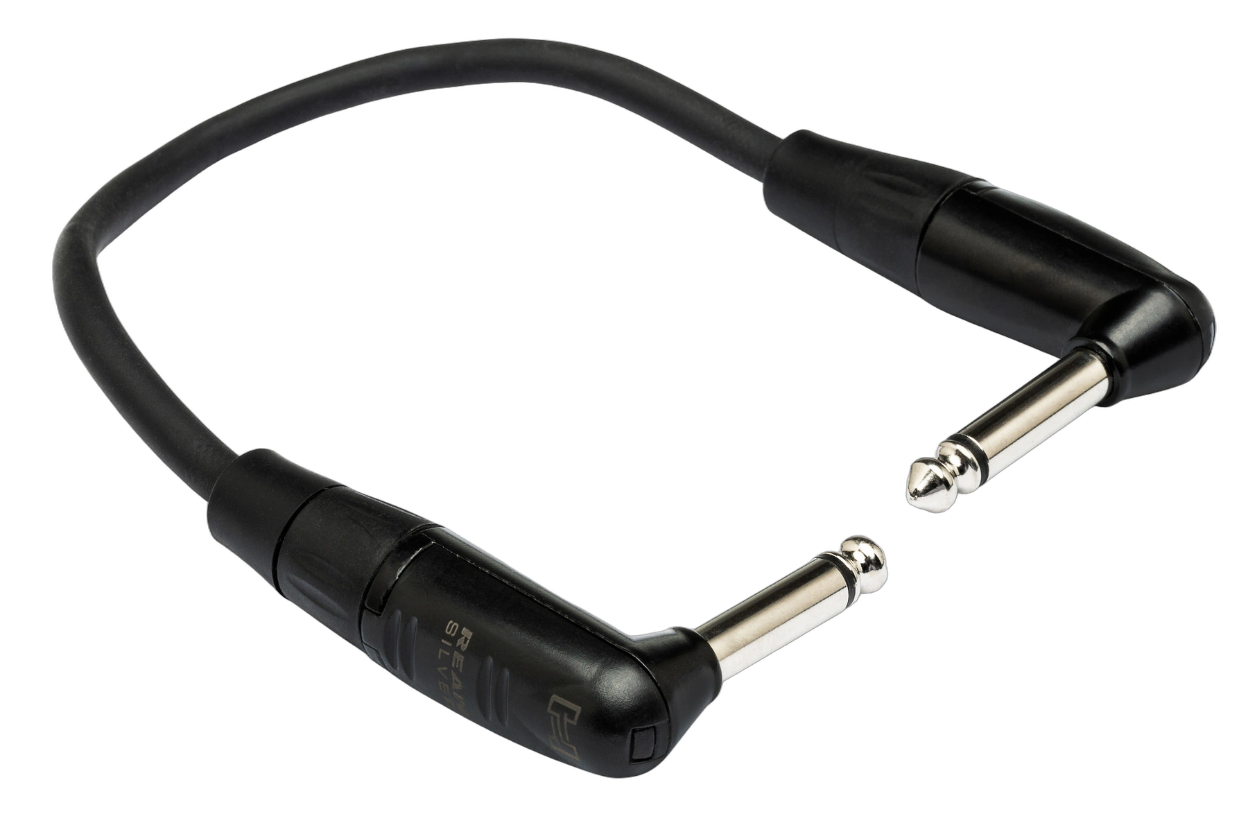 Hosa HGTR Pro Guitar Patch Cable Right-Angle Connectors Hosa HGTR pro guitar patch cable with right-angle Neutrik connectors, 6-inch length