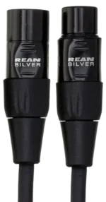 Hosa HMIC-005 professional microphone cable with Rean XLR connectors and 5-foot length