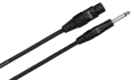 Hosa HMIC-020 pro microphone cable with Rean XLR connectors, 20-foot length, female to male